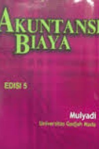 Akuntansi Biaya